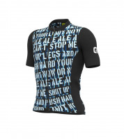 Letný cyklistický dres pánsky Alé Solid Ride čierny