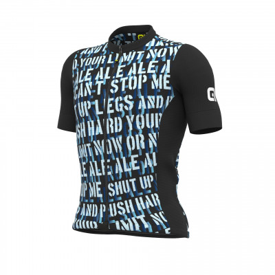 Letný pánsky cyklistický dres Alé Cycling Solid Ride čierny