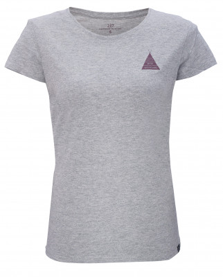 APELVIKEN - dámské  triko s krátkým rukávem - Grey melange S