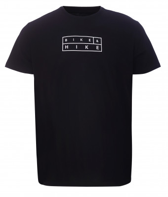 APELVIKEN - pánské triko s krátkým rukávem, Černá M