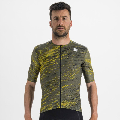 Letný cyklistický dres pánsky Sportful Cliff Supergiara zelený