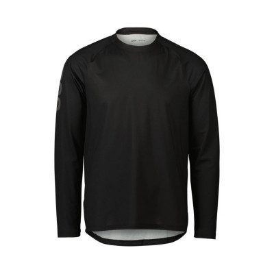 Letný pánsky MTB Dres POC M's Essential MTB LS Jersey Uranium Black