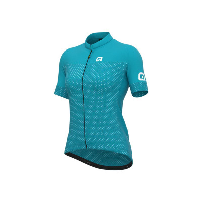 Letný cyklistický dámsky dres Alé Cycling Solid Level Lady modrý
