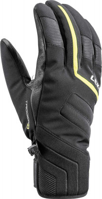 Lyžiarske rukavice LEKI FALCON 3D čierne / žlté