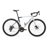 Cestný karbónový bicykel Cipollini Dolomia SRAM Red Etap ATX biely/modrý