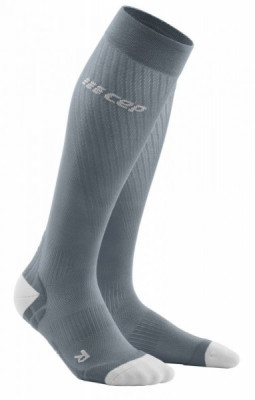 Bežecké kompresné ponožky CEP Ultralight sivé