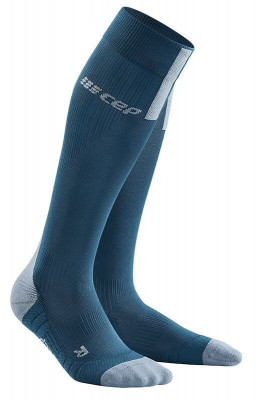 Bežecké kompresné ponožky dámske CEP 3.0 modré