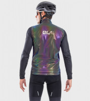 Pánska cyklistická vesta GUSCIO Iridescent Reflective 