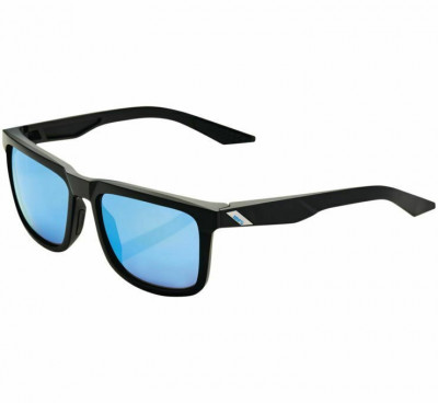 BLAKE - Matte Black - HiPER Blue Multilayer Mirror Lens