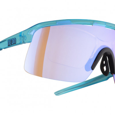 Cyklistické okuliare Neon ARROW 2.0 OPTIC Crystal Shiny Cyan modré