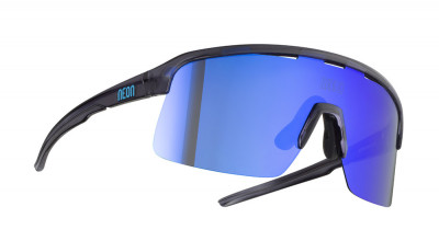 Cyklistické okuliare Neon ARROW 2.0 Crystal Black modré