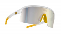 Brýle ARROW 2.0, rámeček WHITE - GOLD, skla MIRROR BRONZE CAT 3, velikost M/L