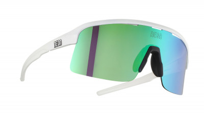 Cyklistické okuliare Neon Optic Arrow 2.0 White Matt, Mirror Green Cat. 3