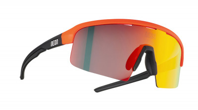Brýle ARROW 2.0 SMALL, rámeček RED/BLACK MATT, skla MIRROR RED CAT 3