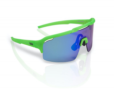 Cyklistické okuliare Neon Optic Arrow Green Mirror, Flash Green