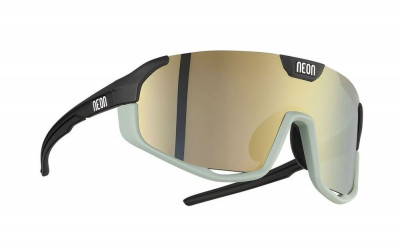 Brýle CANYON, rámeček ARMY GREEN/BLACK MATT, skla MIRROR BRONZE CAT 3