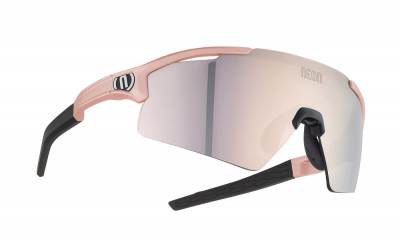Brýle NOVA, rámeček LIGHT PINK, skla MIRROR LIGHT PINK CAT 3, velikost M/L