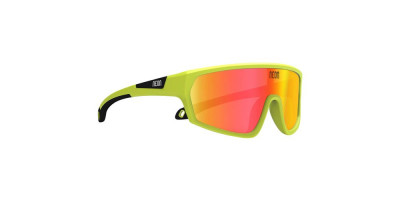 Brýle RAPTOR, rámeček YELLOW FLUO, skla MIRROR RED CAT 3
