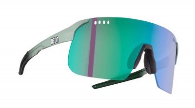 Brýle SKY 2.0 AIR, rámeček SALVIA BLACK MATT, skla MIRROR GREEN CAT 3