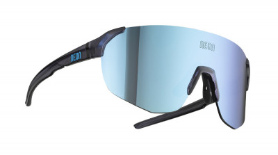 Cyklistické okuliare NEON SKY Crystal Black modré