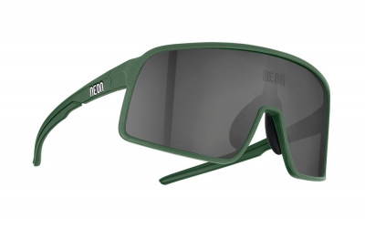 Cyklistické okuliare Neon Stratus Dark Black Cat. 3 zelené