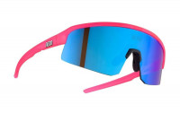 Brýle VIPER, rámeček CRYSTAL PINK FLUO, skla MIRROR BLUE CAT 3