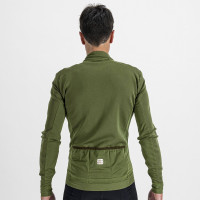 Prechodný cyklistický pánsky dres Sportful Monocrom Thermal zelený