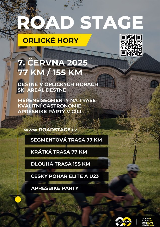 Road Stage Orlické hory 2025 - závod v cestnej cyklistike