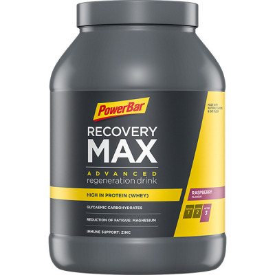 PowerBar Recovery MAX Regeneračný nápoj Malina