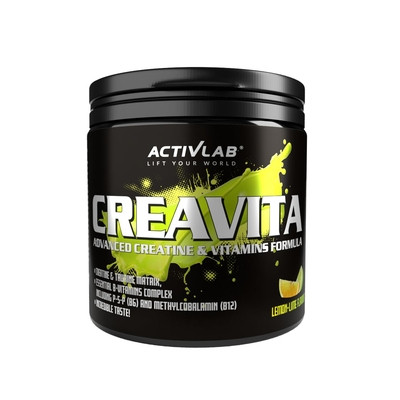 Kreatín monohydrát CREAVITA ActivLab 300g citrón limetka