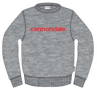 CANNONDALE LIFESTYLE SWEATSHIRT GRY/RRD S