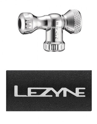 Dávkovač CO2 Lezyne Control Drive Silver/Hi Gloss