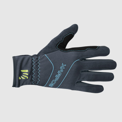 Outdoorové rukavice Karpos Alagna sivé/tyrkysové