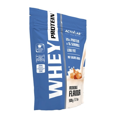Proteínový prášok Whey protein ActivLab slaný karamel 500g