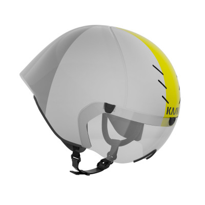 Cyklistická časovkárska prilba Kask Mistral WG11 White/Silver