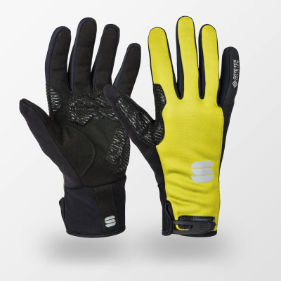 Zimné cyklistické rukavice Sportful WS Essential 2 žlté/čierne