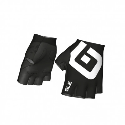 Letné cyklistické rukavice Alé Air Glove čierne/biele