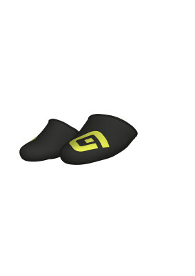 Cyklistické návleky na špičky Alé Cycling Shield Toecover čierne/žlté