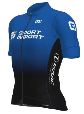 Letný cyklistický dres pánsky ALÉ TEAM PR-S Sport Import modrý