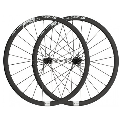 Cestné hliníkové zapletené kolesá DT Swiss P1800 DB 30 mm čierne SRAM/Shimano centerlock