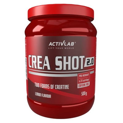 Kreatínový shot Crea Shot 2.0 ActivLab citrón 500g