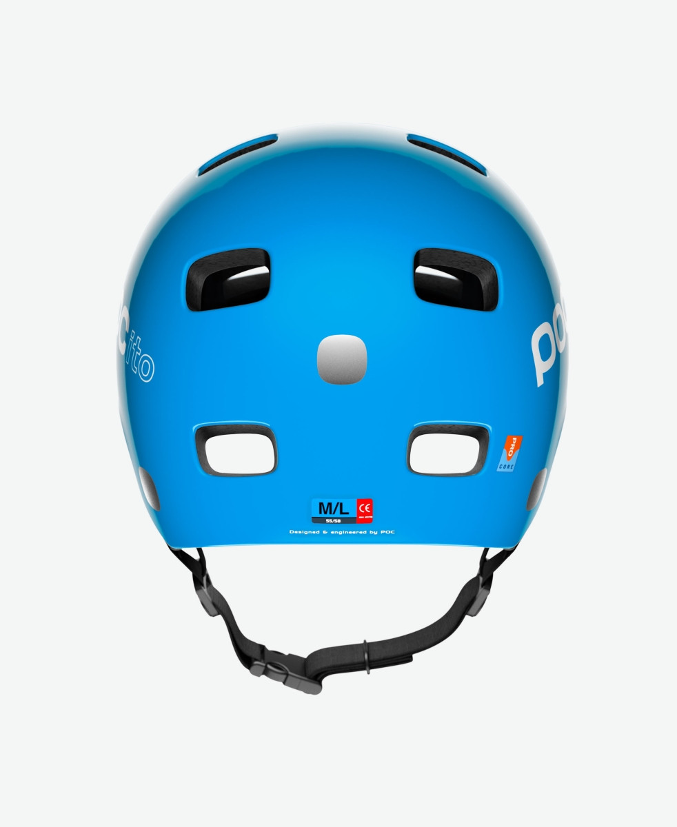 Cyklistická helma detská POC POCito Crane - Fluorescent Blue