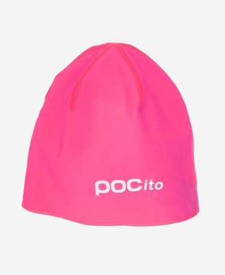 Lyžiarska čiapka detská POC POCito Fleece Beanie - Fluorescent Pink