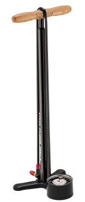 Pumpa Lezyne Steel Floor Drive Tall Gloss - 3,5" manometer čierna