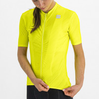 Letný cyklistický dres dámsky Sportful Flare žltý