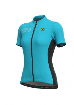 Letný cyklistický dres dámsky ALÉ SOLID COLOR BLOCK LADY - tyrkysový Letný cyklistický dres dámsky ALÉ SOLID COLOR BLOCK LADY - tyrkysový