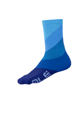 Cyklistické ponožky Alé Cycling Diagonal Digitopress modré