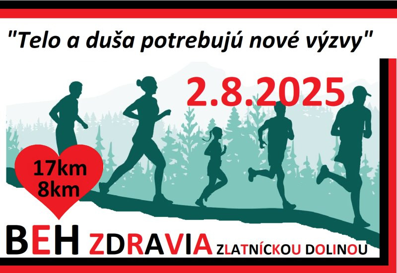 Beh Zdravia Zlatníckou dolinou 2025