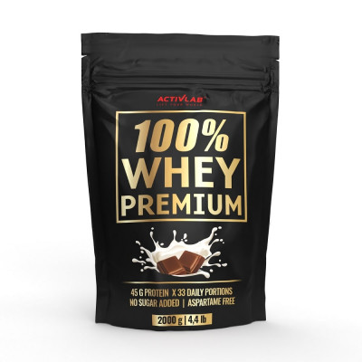 Proteínový prášok 100% Whey ActivLab čokoláda 2000g
