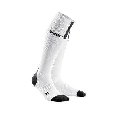 Bežecké kompresné ponožky pánske CEP 3.0 biele